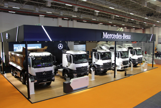 Mercedes-Benz Türk Beton İzmir 2018 Fuarı’nda