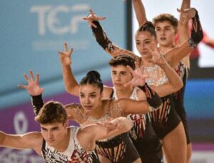 Aerobik Cimnastik Avrupa Şampiyonası şöleni başladı