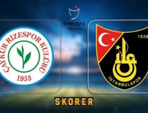 Rizespor – İstanbulspor: 1-0