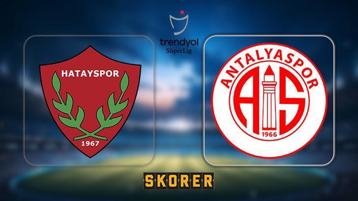 CANLI ANLATIM | Hatayspor – Antalyaspor