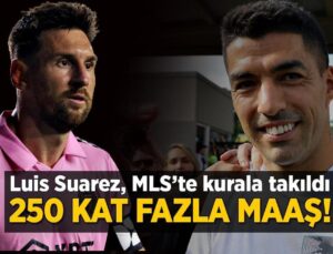 Luis Suarez, MLS sonuna takıldı! Lionel Messi, 250 kat fazla maaş alacak