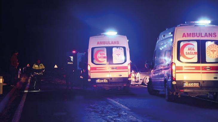 Nevşehir’de alkollü şoför kazaya sebep oldu! 8 yaralı