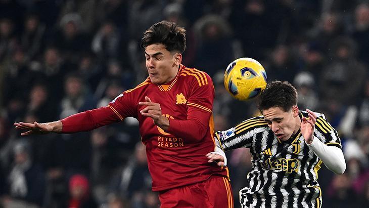 Juventus – Roma maçından kareler