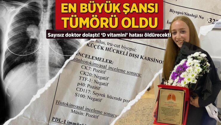 Sayısız doktor dolaştı, ‘D vitamini’ yanlışı öldürecekti! En büyük talihi tümörü oldu