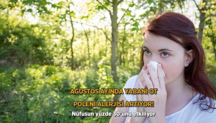 Ağustos ayında yabani ot poleni alerjisi artıyor! Nüfusun yüzde 30’unu etkiliyor