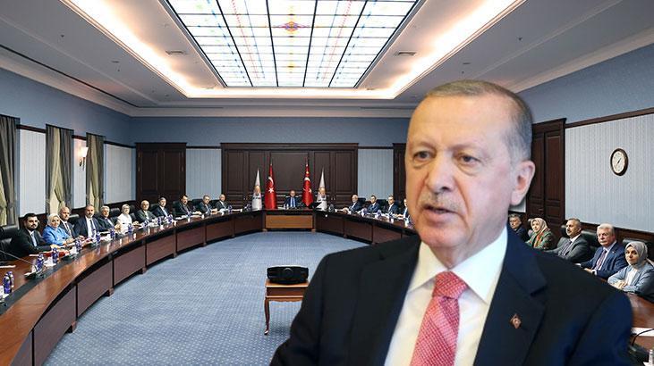 AK Parti MYK, Erdoğan başkanlığında toplandı