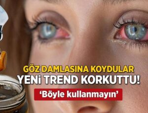 ‘Baldan göz damlası olur mu’ demeyin! Gözü temizliyormuş, uzmanının cevabı ise çok net