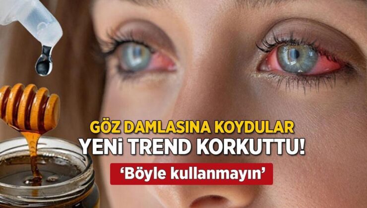 ‘Baldan göz damlası olur mu’ demeyin! Gözü temizliyormuş, uzmanının cevabı ise çok net