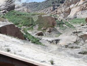 Sular çekildi, ortaya çıktı! Tam 100 yıllık