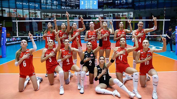 U20 Bayan Ulusal Voleybol Ekibi’nden Avrupa Şampiyonası’nda 4’te 4!