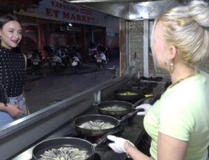 Balık pazarında satış hareketliliği!