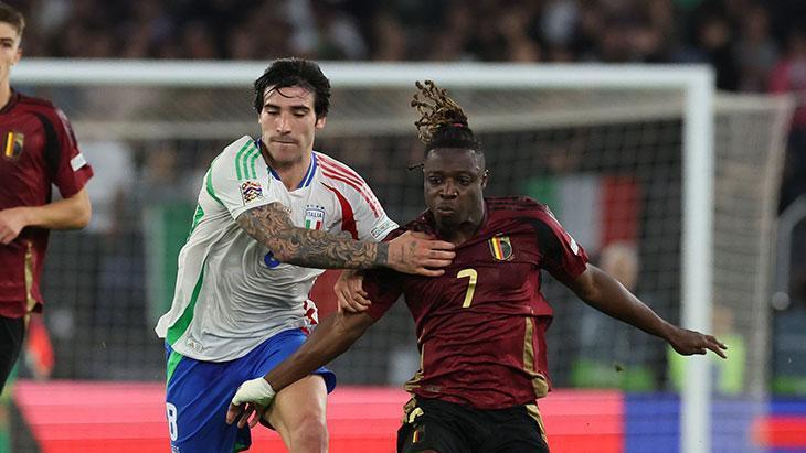 İtalya ile Belçika puanları paylaştı!