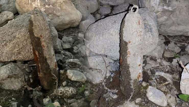 İznik Gölü’nde bulunan eski top mermisi imha edildi