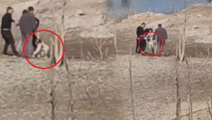 Vakitle yarış! Bataklığa saplanan kız çocuğu için yardıma koştular