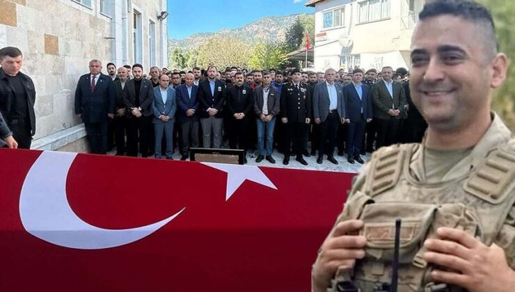 Kalp krizinden hayatını kaybeden uzman çavuş toprağa verildi