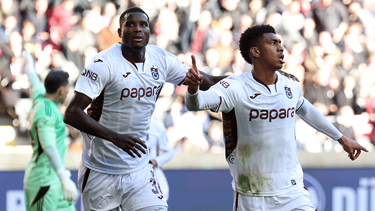 Trabzonspor, Gaziantep FK deplasmanında geriden gelerek kazandı! Onuachu fırtınası