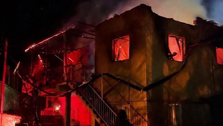 Meskende çıkan yangında anne yaralandı, zihinsel engelli kızı öldü