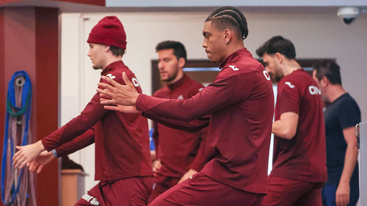 Trabzonspor, Galatasaray maçı hazırlıklarına devam etti