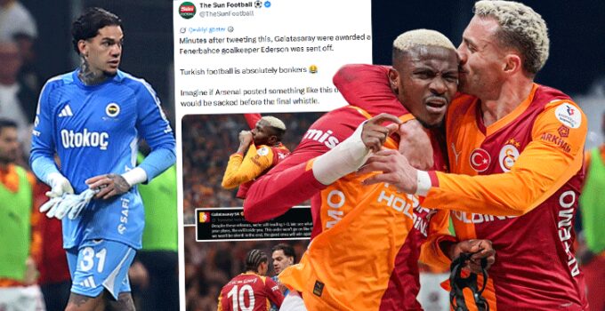 Galatasaray – Fenerbahçe derbisi Avrupa basınında: Türk futbolu tam bir çıldırmışlık