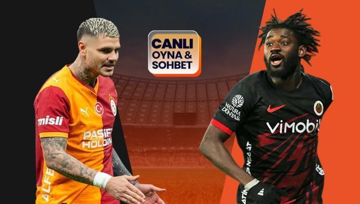 Galatasaray yarı final için Gençlerbirliği karşısında! Türkiye Kupası heyecanı canlı sohbet ile Misli’de