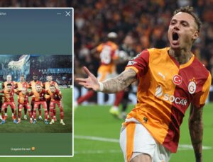 Galatasaray’ın yıldızı Noa Lang’dan Fenerbahçe-Beşiktaş maçının akabinde paylaşım!