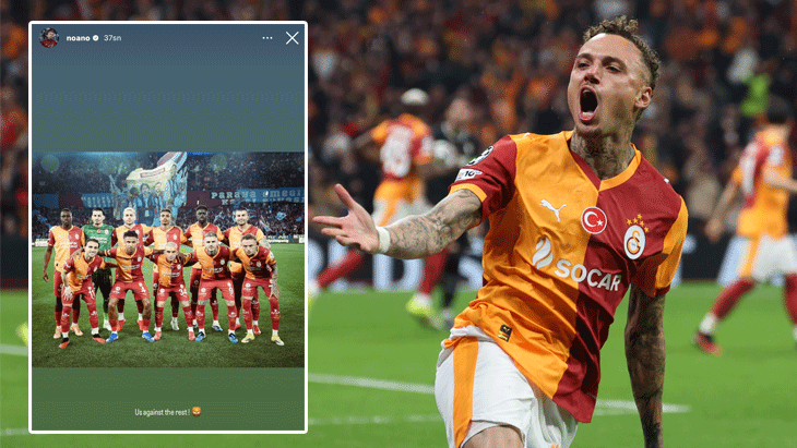 Galatasaray’ın yıldızı Noa Lang’dan Fenerbahçe-Beşiktaş maçının akabinde paylaşım!
