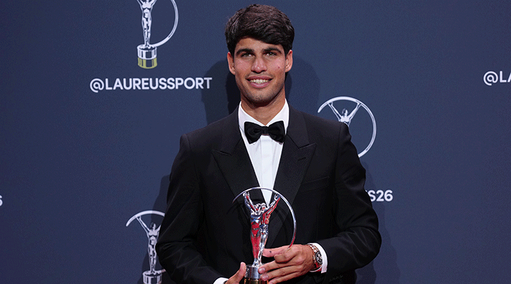 Laureus Dünya Spor Mükafatları sahibini buldu, tenisçiler damga vurdu!