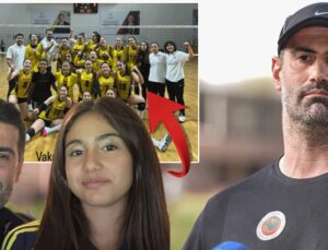 VakıfBank’ta Volkan Demirel’in kızı Yade’den Galatasaray’a galibiyet göndermesi!