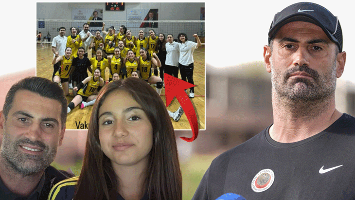 VakıfBank’ta Volkan Demirel’in kızı Yade’den Galatasaray’a galibiyet göndermesi!