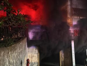 Başakşehir’de sanayi sitesinde yangın; 7 saat sonra denetim altına alındı