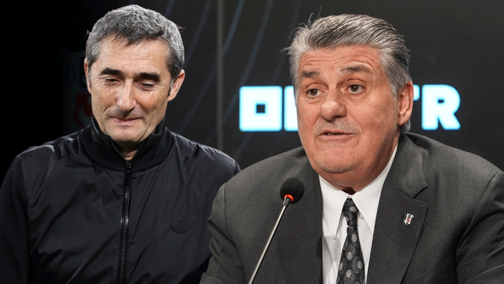 Beşiktaş’ta Ernesto Valverde sesleri! Serdal Adalı’dan teklif hazırlığı