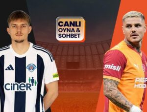 Galatasaray, Kasımpaşa’ya konuk oluyor! Maçın heyecanı Misli’de