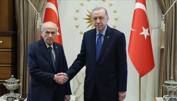 Son dakika… Cumhurbaşkanı Erdoğan ile MHP lideri Bahçeli görüşmesi başladı