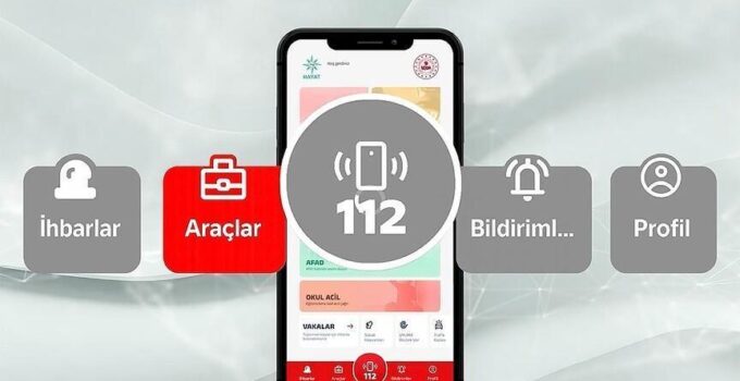 HAYAT 112 Acil’in birinci ay bilançosu açıklandı! Bir ayda 600 bin indirme, 12 milyon süreç