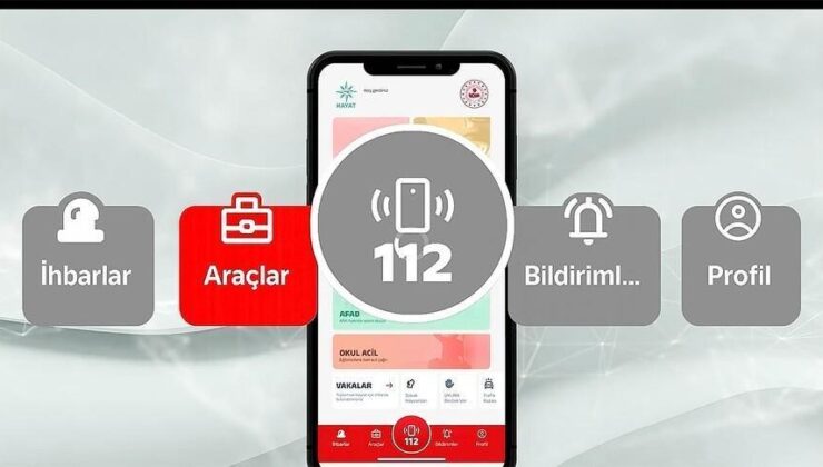 HAYAT 112 Acil’in birinci ay bilançosu açıklandı! Bir ayda 600 bin indirme, 12 milyon süreç