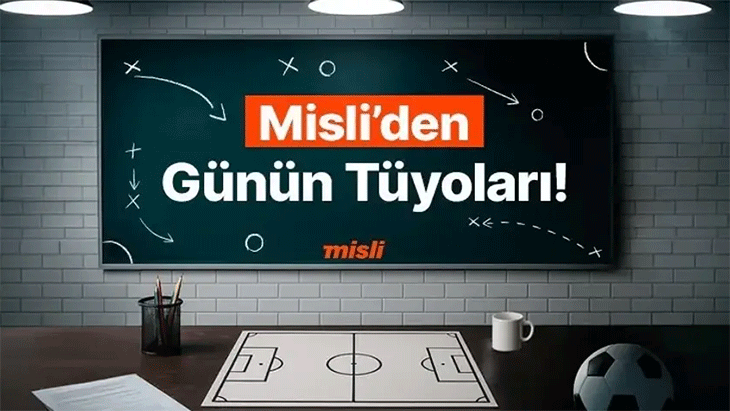 İsviçre’nin maçları “KG Var” oluyor; Brezilya en az 2 gol atıyor… İşte Misli’den Günün Tüyoları!