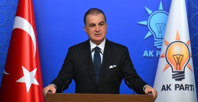 Son dakika… AK Parti Sözcüsü Ömer Çelik: Cumhurbaşkanı adayımız Erdoğan’dır