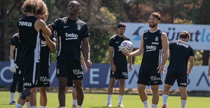 Beşiktaş’ta, Midtjylland maçının hazırlıkları tamamlandı!