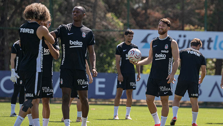 Beşiktaş’ta, Midtjylland maçının hazırlıkları tamamlandı!