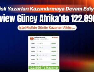 Misli Muharrirleri Kazandırmaya Devam Ediyor! Fairview Güney Afrika’da 122.896 TL!